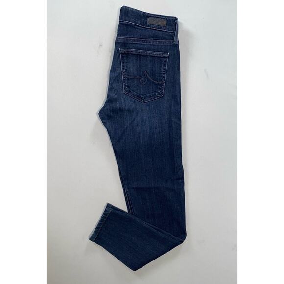 AG The Farrah Skinny High Rise Lightweight Stretch Denim Jeans. Women's 27R, GUC - Picture 2 of 9
